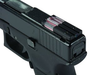 Meprolight Mep' Bullseye in holster, easy fit for quick access