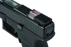 Meprolight Mep' Bullseye in holster, easy fit for quick access