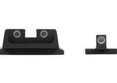 Meprolight fixed aluminum sights offer durable construction for everyday carry