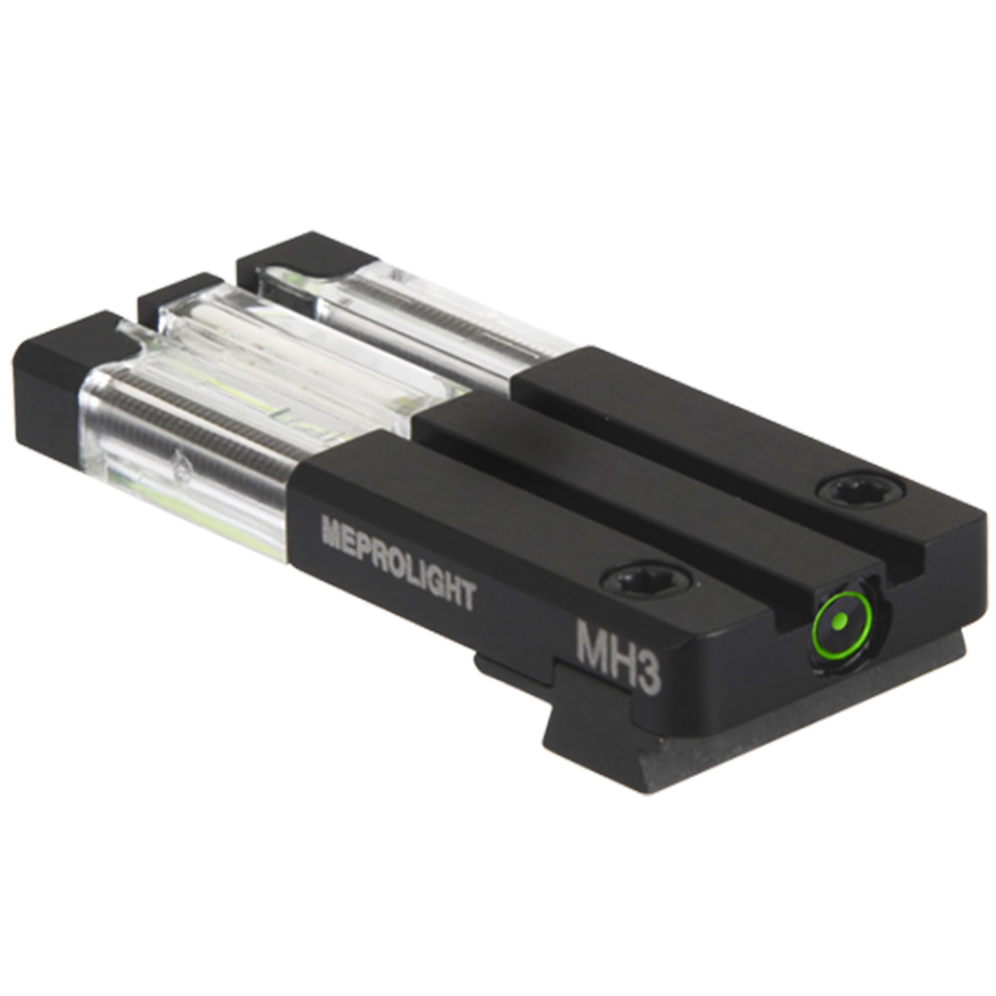 Meprolight ML63146G rear sight with green fiber-tritium bullseye for quick aiming
