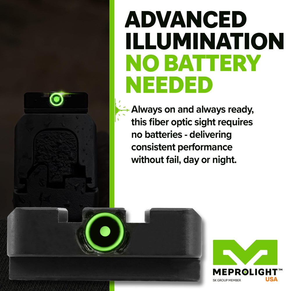 Meprolight ML63146G no front sight needed compact design improves line-of-sight