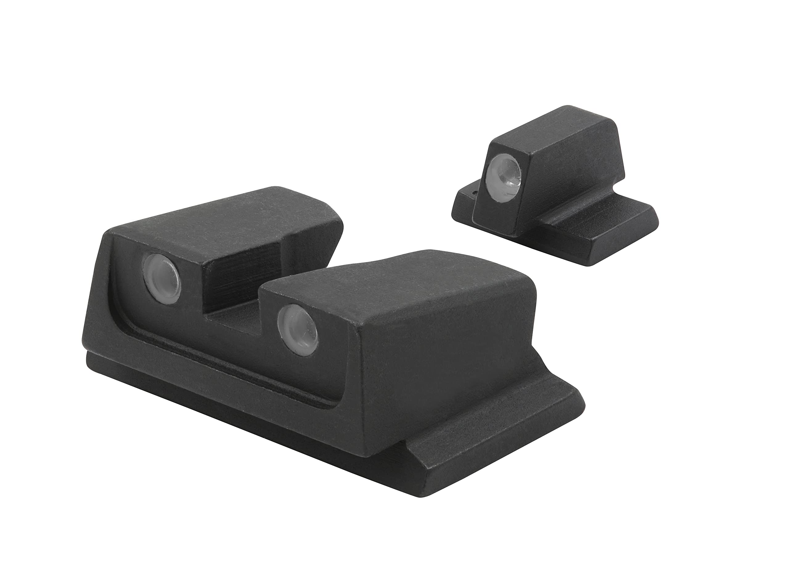 Meprolight Tru-Dot Tritium sights for S W M P Compact provide reliable night glow for quick targeting