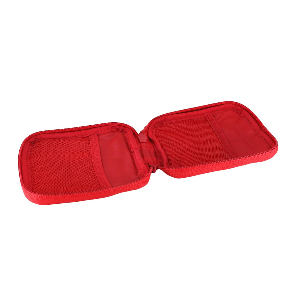 MERET PRP Mini Red bundle of bandages and gauze ready for minor injuries.