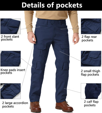 MERJAZ Tactical Pants ripstop fabric closeup highlighting durability.
