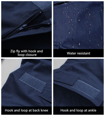 MERJAZ Tactical Pants zip fly and belt loops demonstrating versatile waist options.