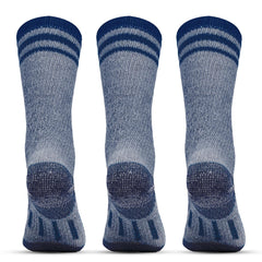 MERIWOOL Heavyweight Socks close-up knit texture with plush cushioning.