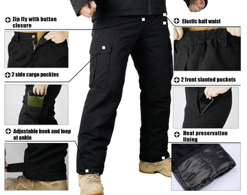 MERJAZ men's camo tactical pants four pockets keep essentials accessible outdoors