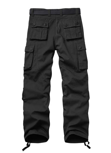 MERJAZ fleece-lined cargo pants camo pattern closeup, rugged camouflage suited for outdoor activities.