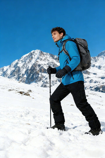 MERJAZ water-resistant cargo pants ready for rain, snow, and rugged trails.