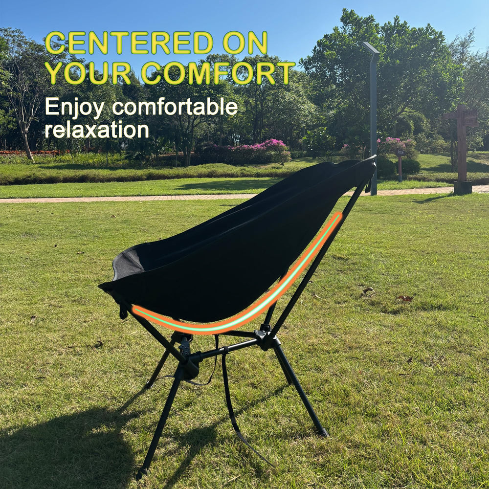 Merjeson portable chair setup process demonstrating fast assembly