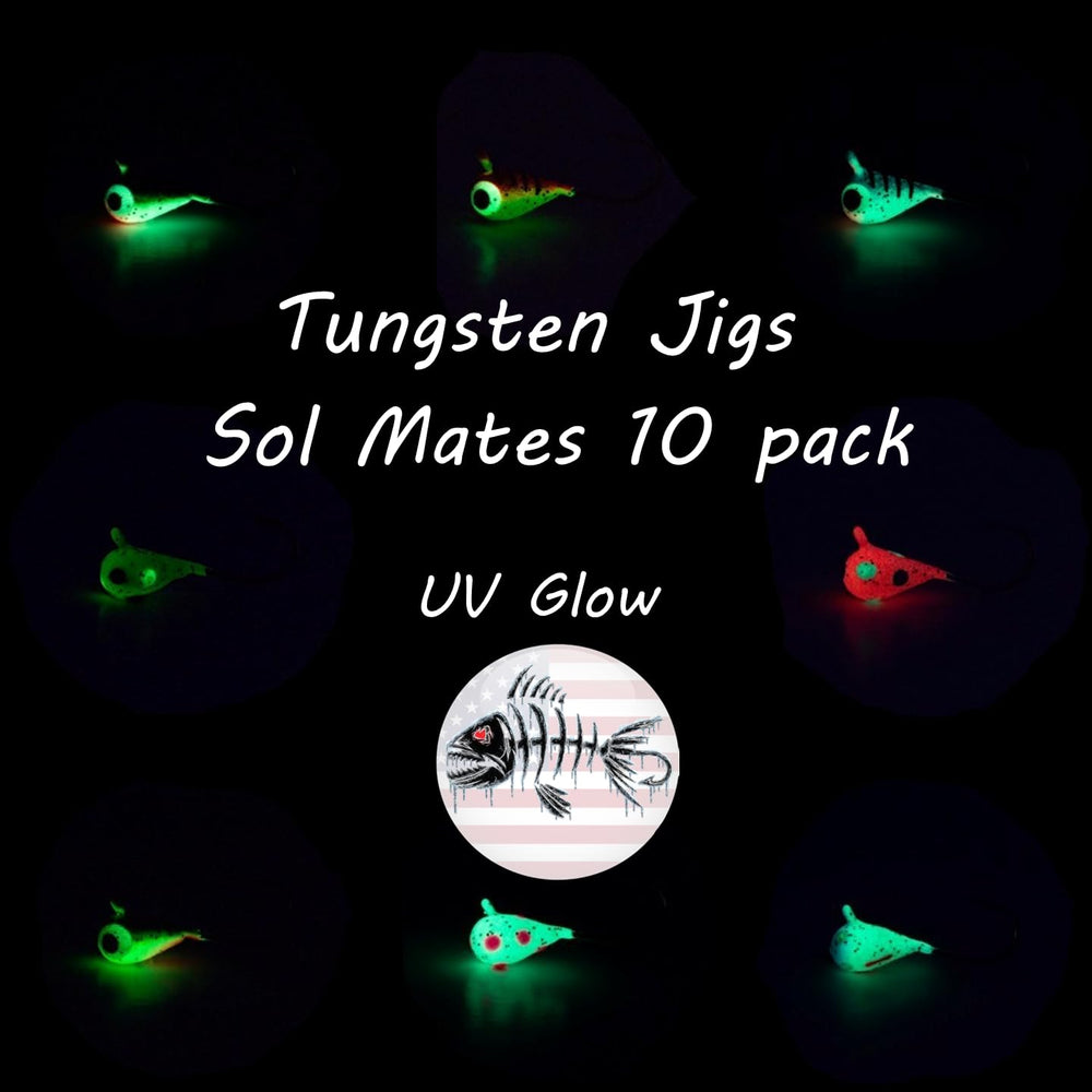 Mermaid Gear UV glow with metallic sparkle for better sun pickup