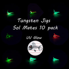 Mermaid Gear UV glow with metallic sparkle for better sun pickup