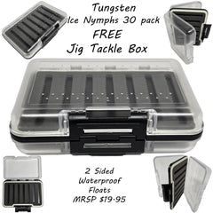 Mermaid Gear free tackle box case included for organized ice fishing gear