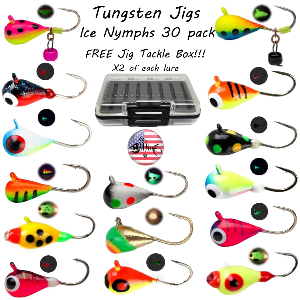 Mermaid Gear 4mm 1.1g ice jigs with sharp hooks for fast strikes