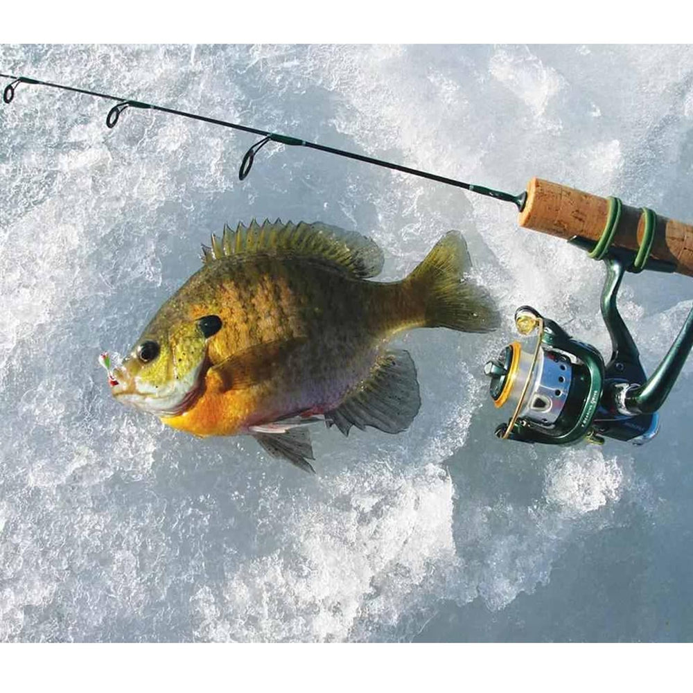 Mermaid Gear no blind eyelets design reduces line wear during retrieves.