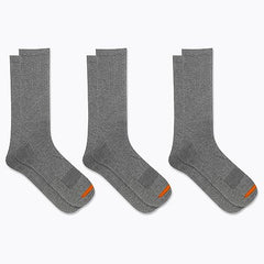 Merrell gray socks with flat toe closure for comfortable everyday wearing.