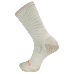 Merrell unisex zoned hiking sock with cushioned footbed for trail comfort