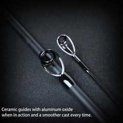 4-piece portable design of MerryYard Seahawk II casting rod
