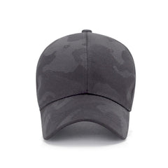Back view of Mesh Camo Baseball Cap showing adjustable snap back