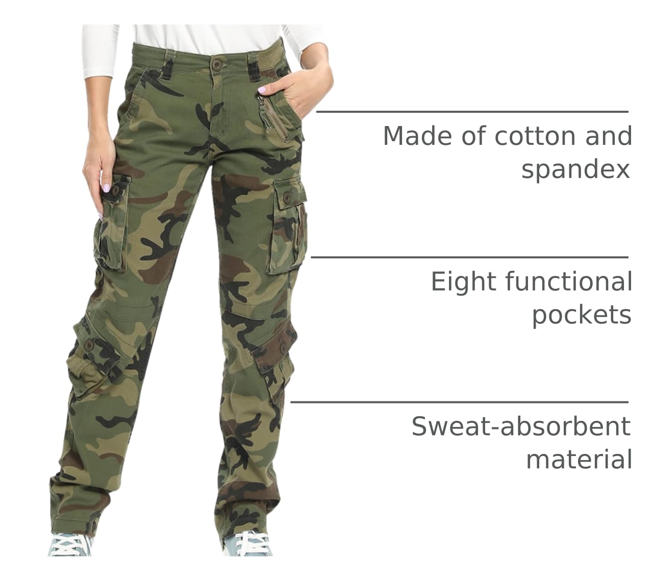 Mesinsefra back pockets provide secure storage on the go