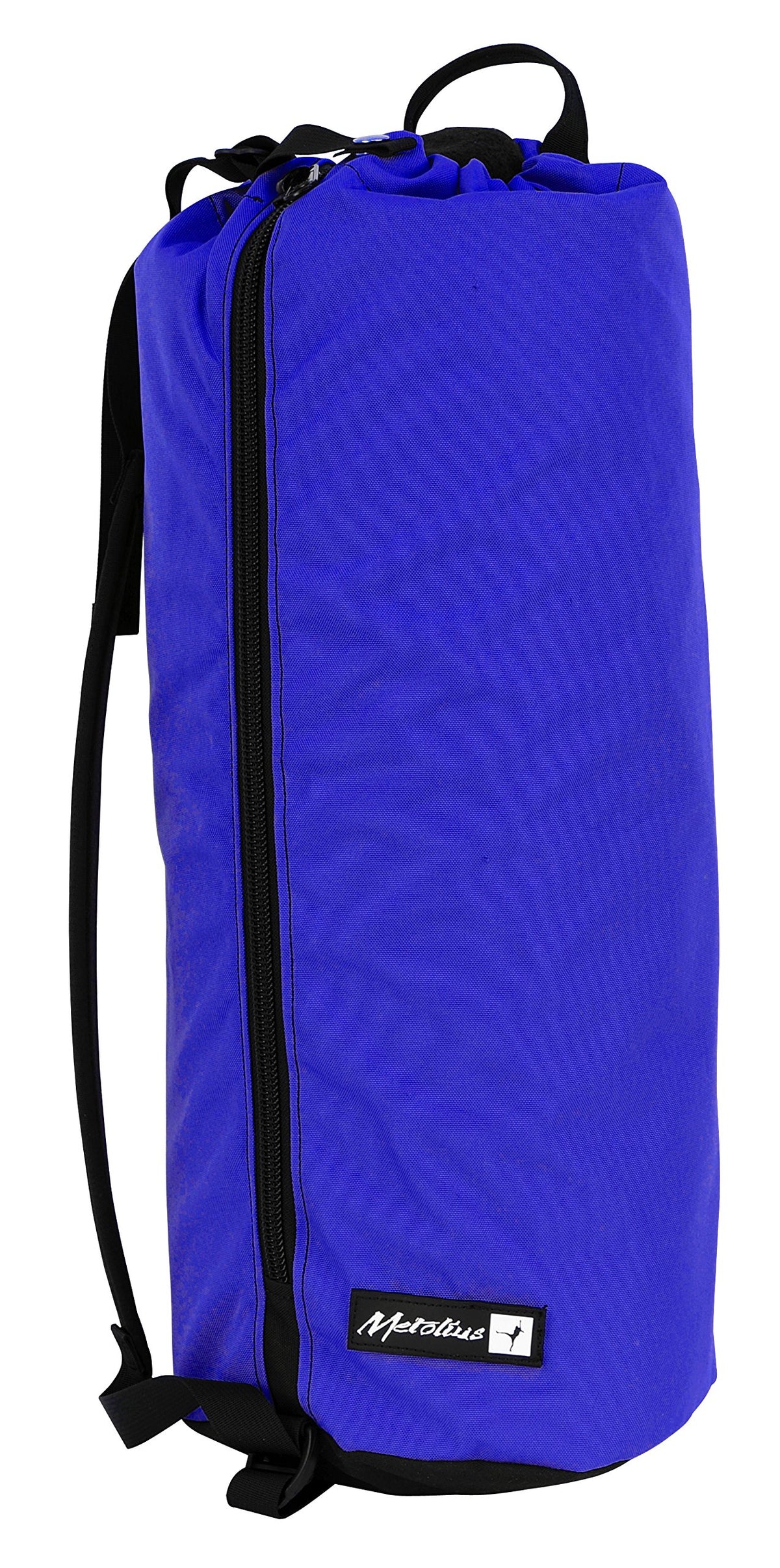 Metolius Dirt Bag II rope bag in green with top closure for secure, organized rope transport.