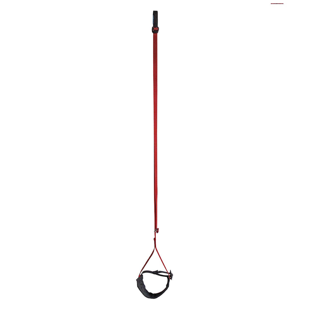 Metolius Easy Aider Grey Right in-use demonstrating quick carabiner moves without changing grip