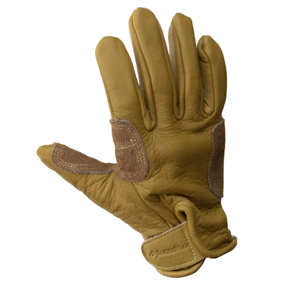 Metolius Full Finger Belay Glove leather exterior emphasizes durability in canyoneering