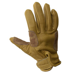 Metolius Full Finger Belay Glove leather exterior emphasizes durability in canyoneering