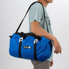 Metolius Rope Duffel tarp-collapse design for faster packing after climbing.