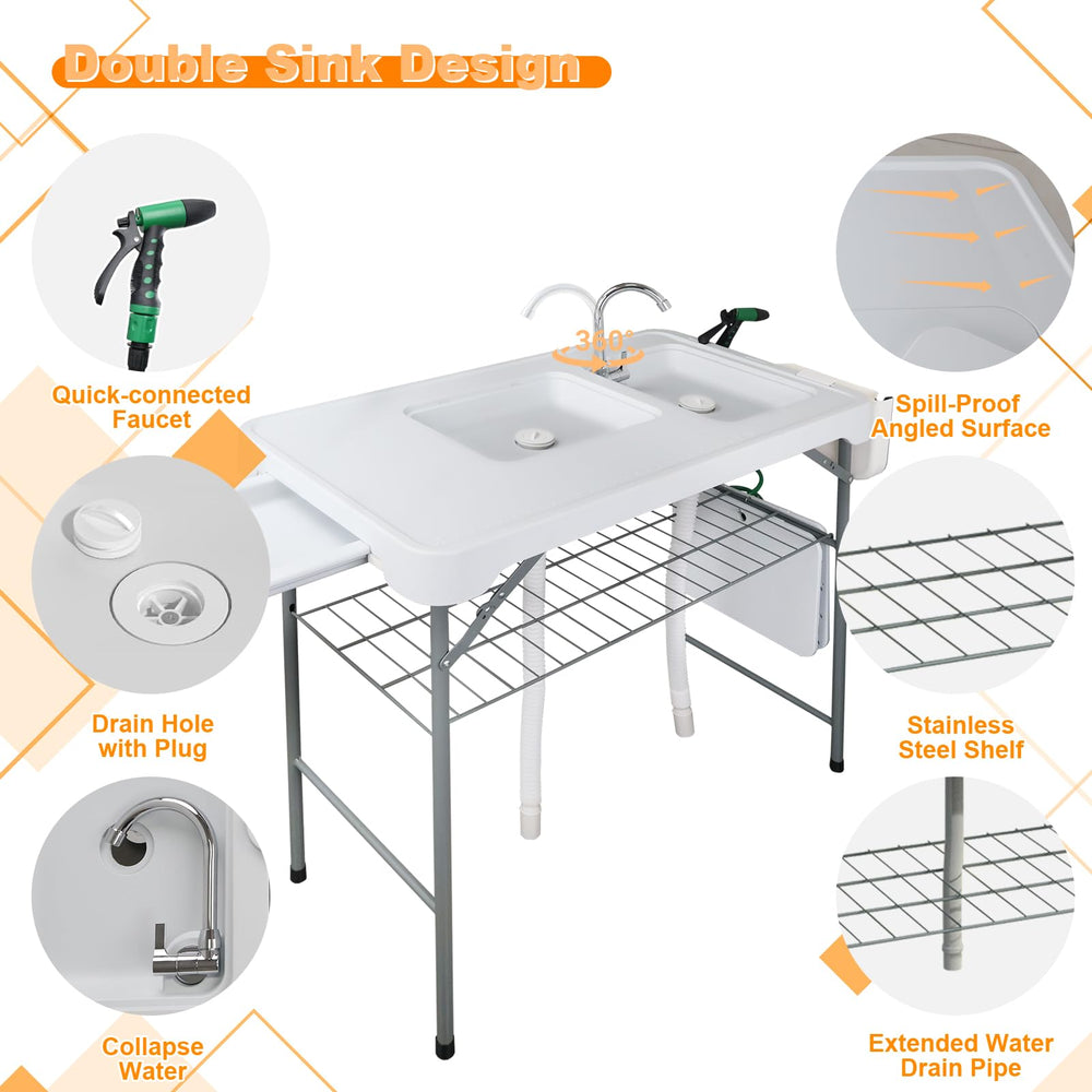 METORICO foldable storage box under table keeps tools organized