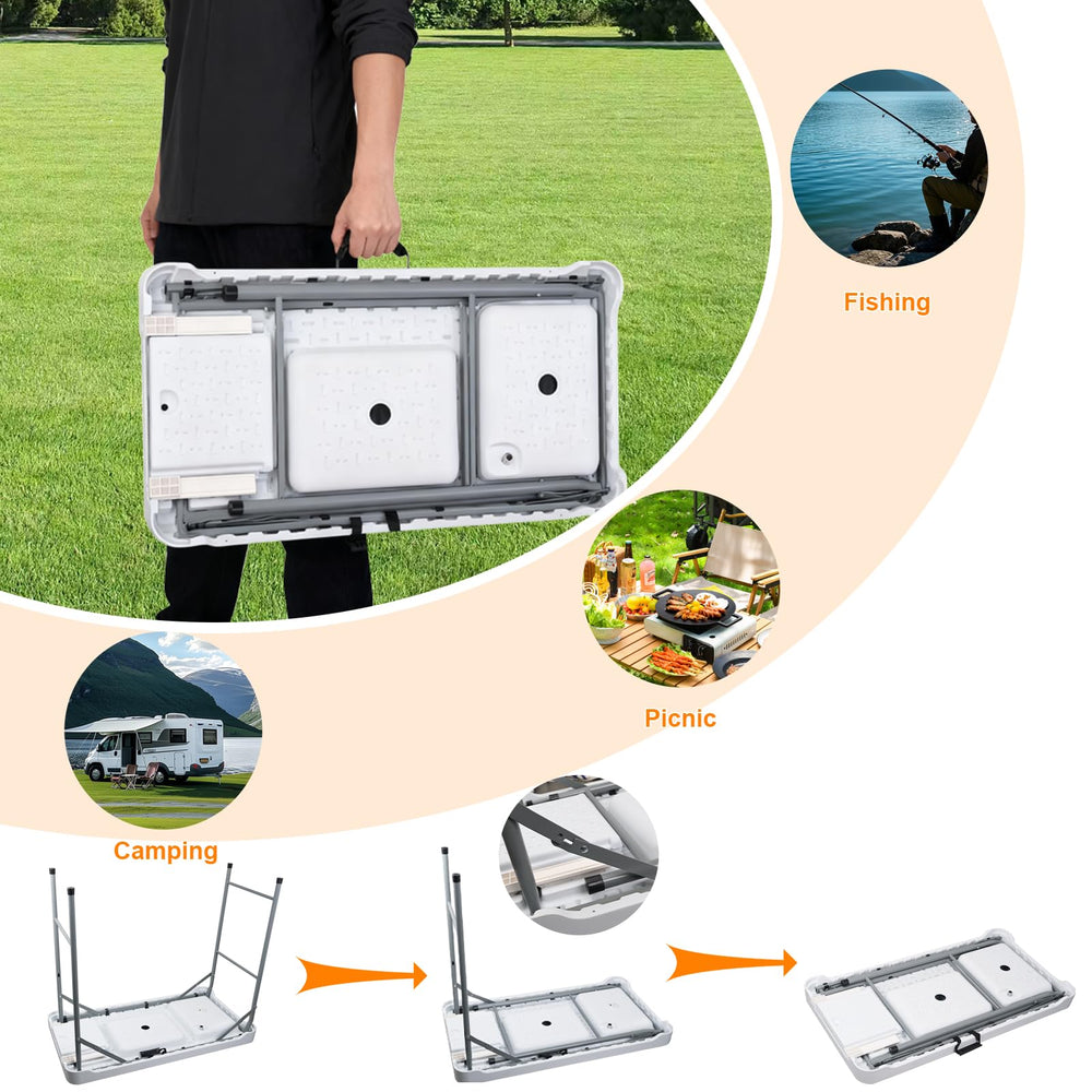 METORICO HDPE 3.1-inch thick tabletop supports up to 330 lbs