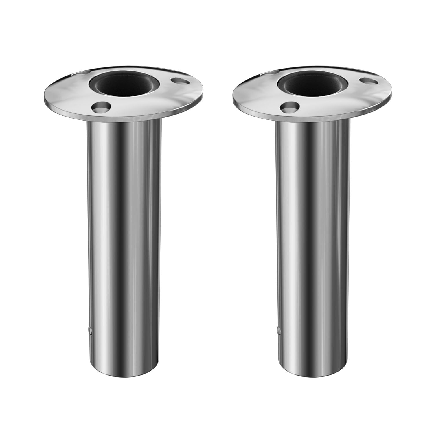 METRAXION 2pcs rod holders flush mounted for a clean deck and secure rods.