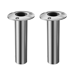 METRAXION 2pcs rod holders flush mounted for a clean deck and secure rods.