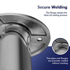 METRAXION rod holder 30-degree flange angle offers ergonomic reach while fighting fish.