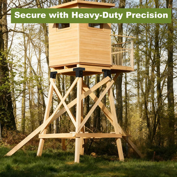 MEWSDEN deer-stand-brackets-installation-tools features included wrench for easy assembly.