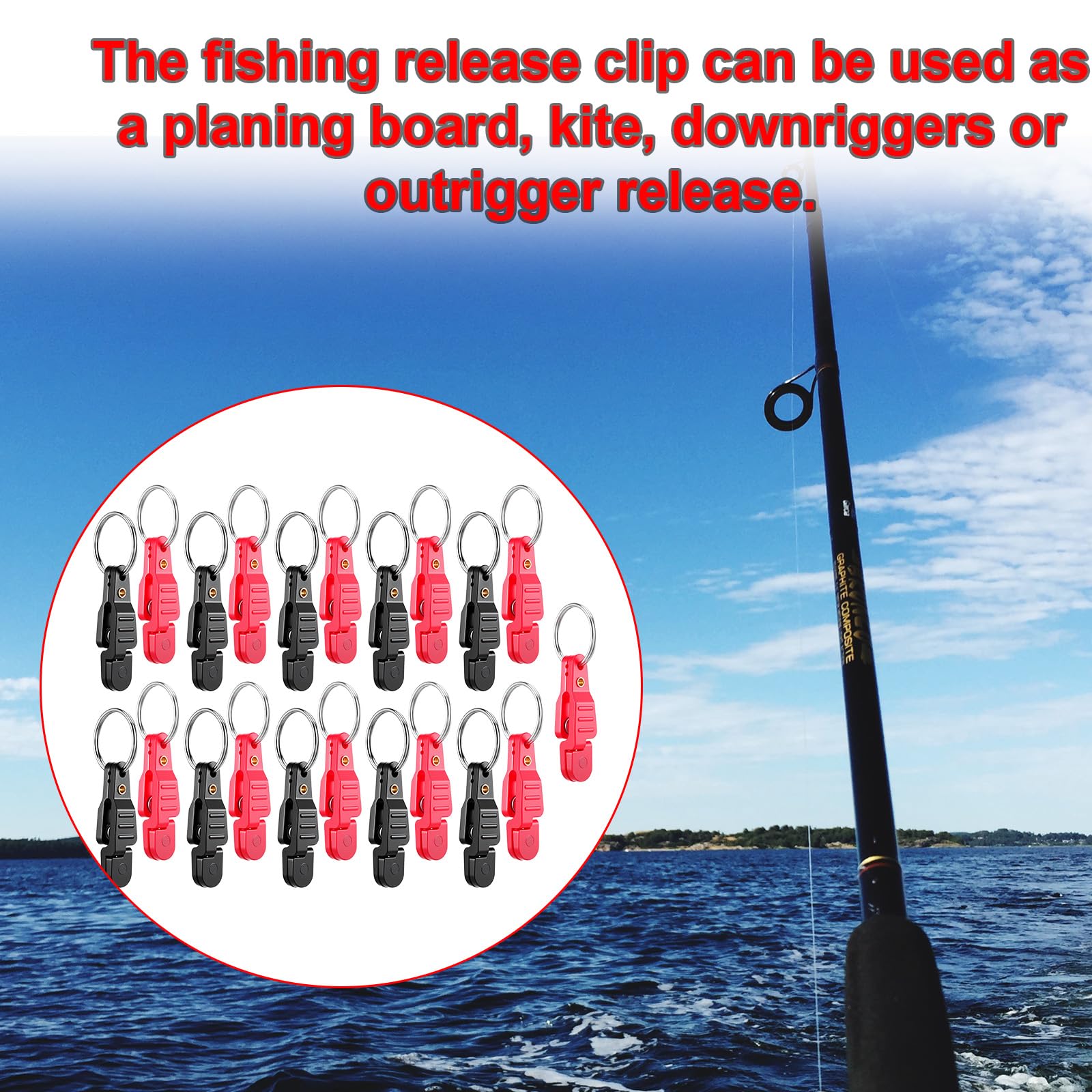 Single clip dimensions: 1.96 inches length