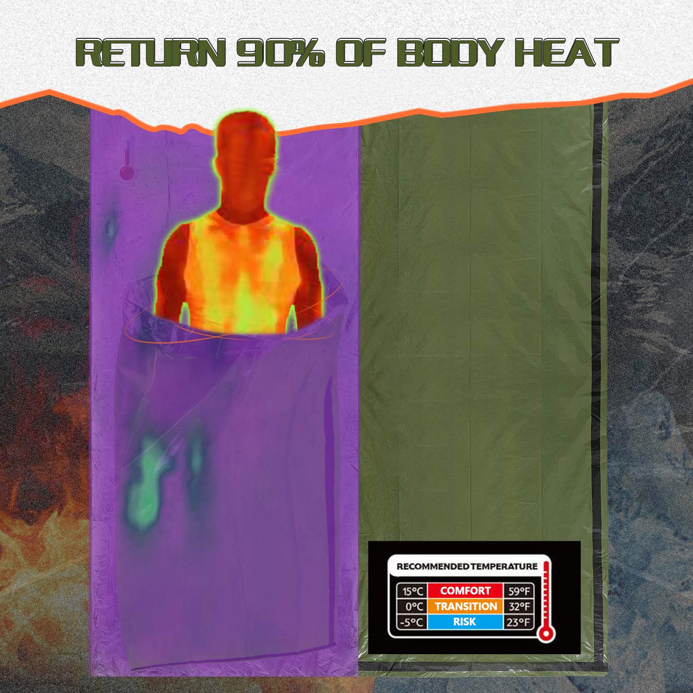 Mezonn thermal-reflective material reflects heat for warmth