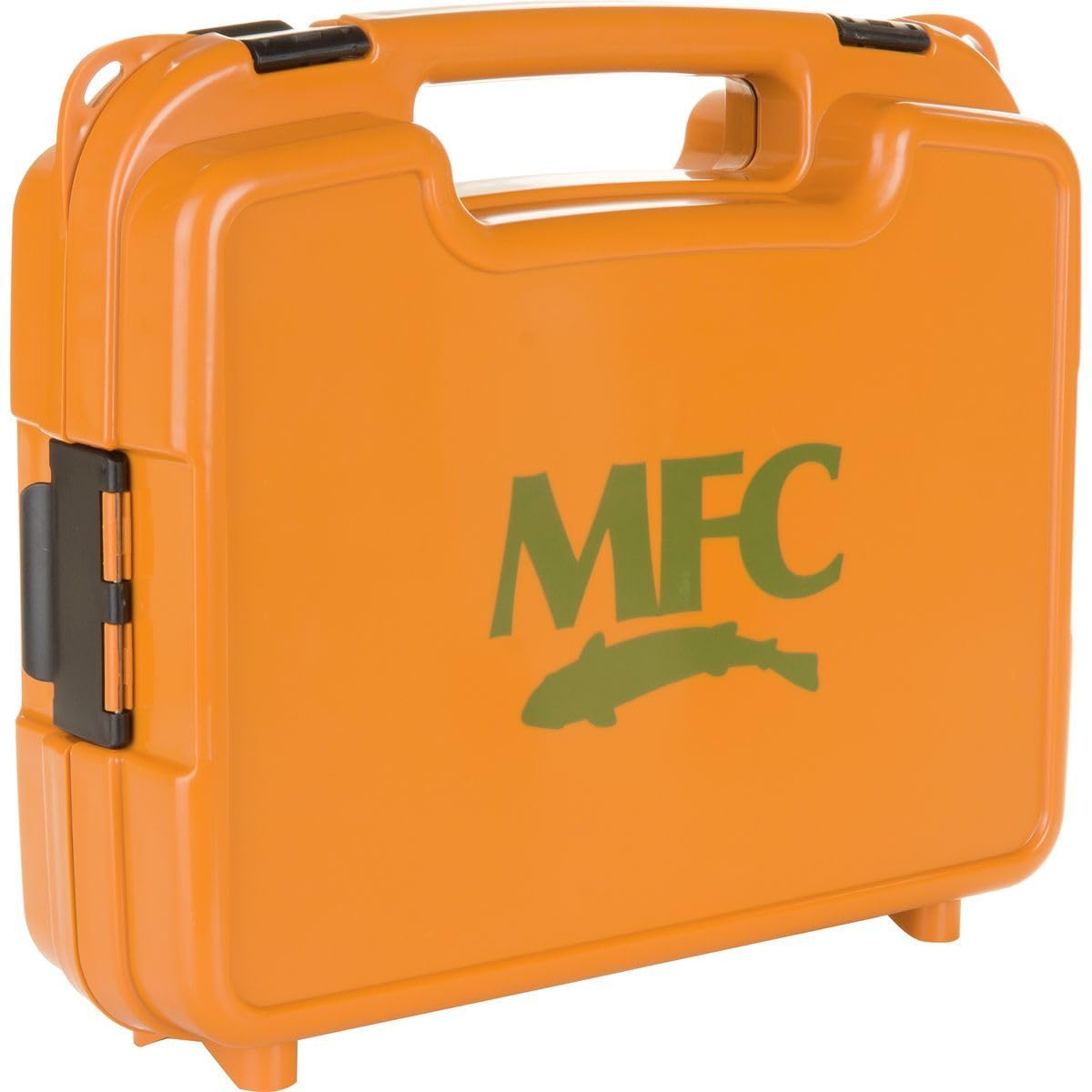 MFC Boat Box Burnt Orange with Large Fly Foam