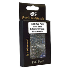 MFC Brass Bead Pro Pack Gold 3/32 in beads for quick sinking in fly tying