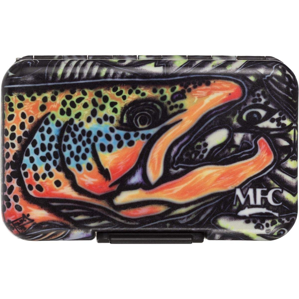 MFC Poly Fly Box double sided design keeps flies organized during outings.