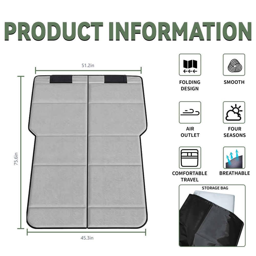 MGRFTOX mattress in single mode offering versatile sleeping surface for solo trips.