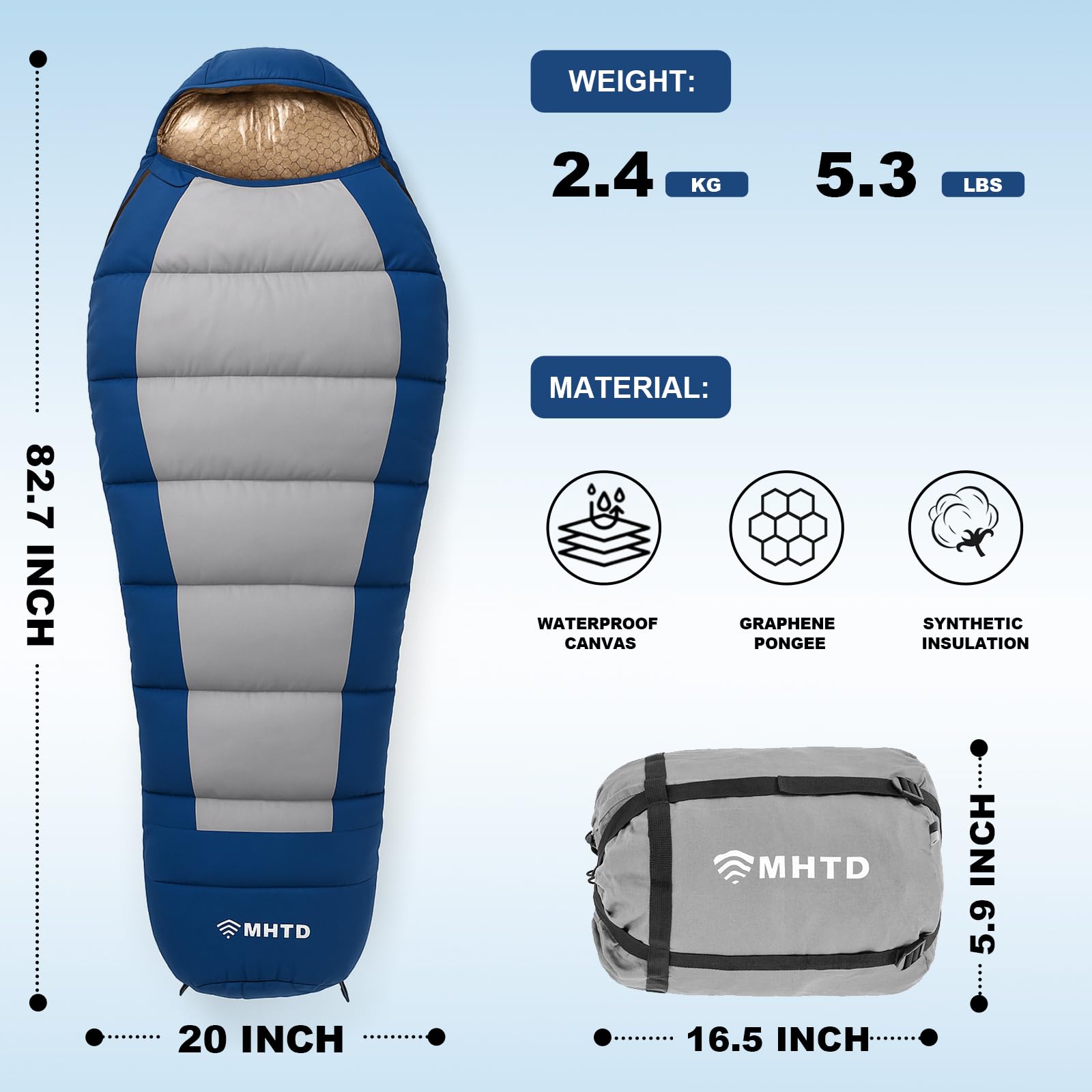 MHTD YKK zipper detail showing smooth two-way vent for adjustable warmth.