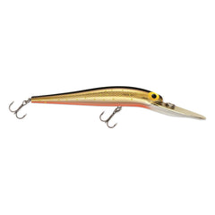 MICHELIN Storm Original Deep Jr ThunderStick 09 Hot Tiger lure on the water, color aids tracking