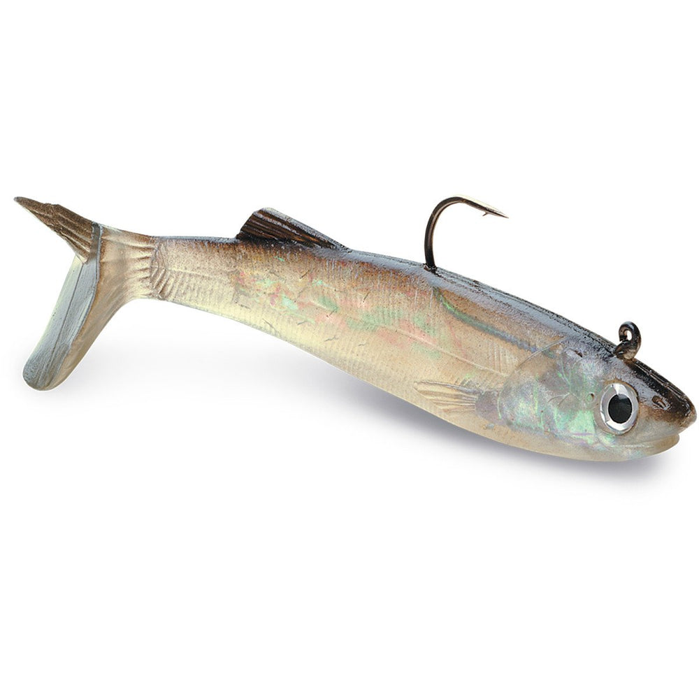 Michelin Wildeye Anchovy 5in lure showing lifelike swimming action and holographic eye
