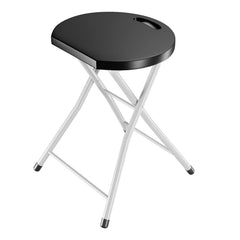 MIDDOW SilkyDry folding stool with 28-inch open seat for outdoor comfort.