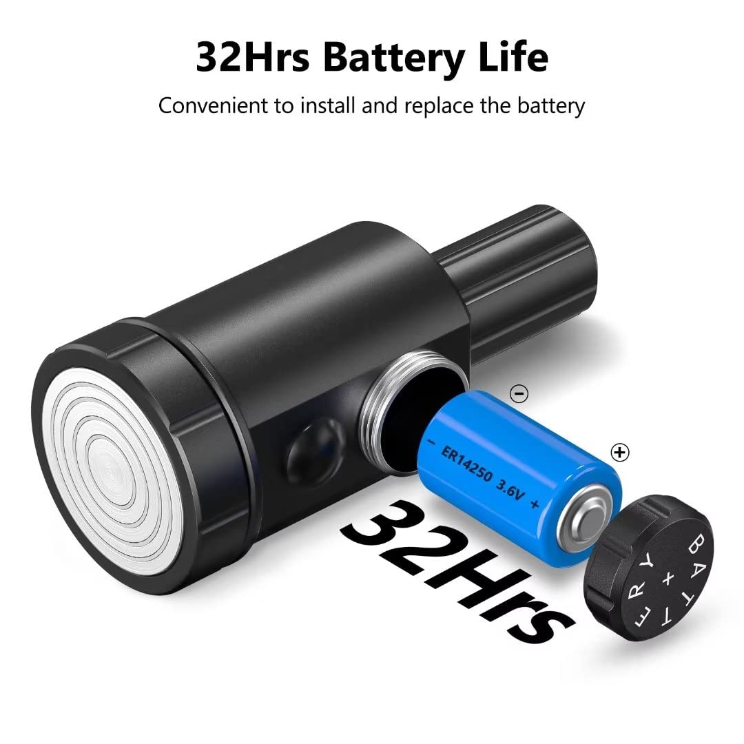 MidTen bore sight battery lasts up to 32 hours for long field sessions.
