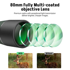 MidTen tripod with 360-degree rotation enables flexible viewing angles in the field