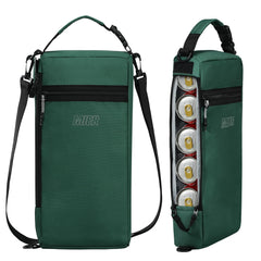 MIER Golf Cooler Bag front pocket highlights convenient storage for small items on the course.