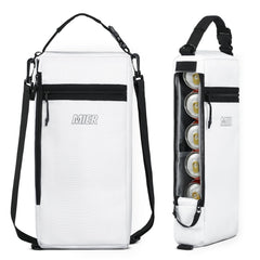 MIER golf cooler bag front view shows compact carry for on-course refreshments