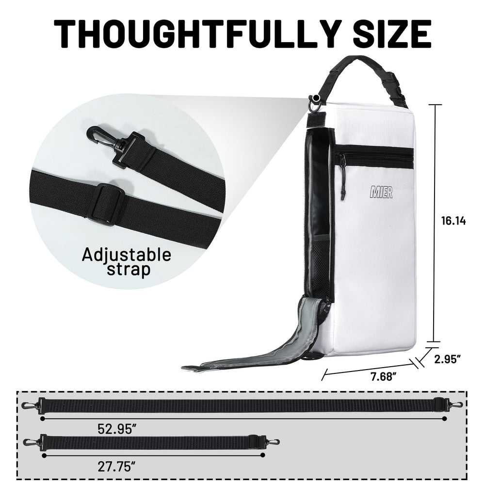 MIER golf cooler bag insulation-foil highlights cold contents for hours